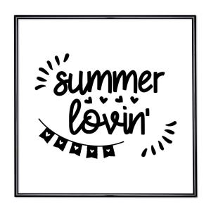 Fotokader met slogan - Summer Lovin