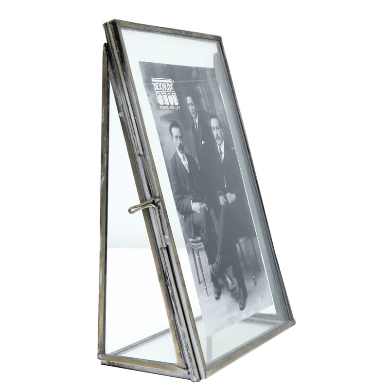 blik je bent klap Deknudt Glazen fotokader Charles 10x15 cm - zilver-transparant - normaal  glas | AllesLijsten.be