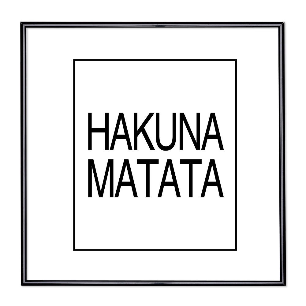 Fotolijst met slogan - Hakuna Matata 